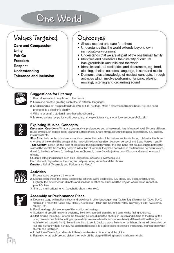 One World resource page